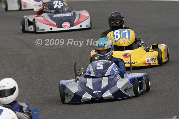 IMG_1853 #5 Ben Wilkshire 1st lap into Charlie's Formula 125 open