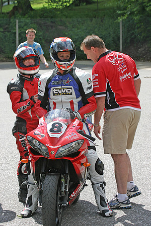 IMG_9850 Mandy Kentish mounting up with James Whitham #8